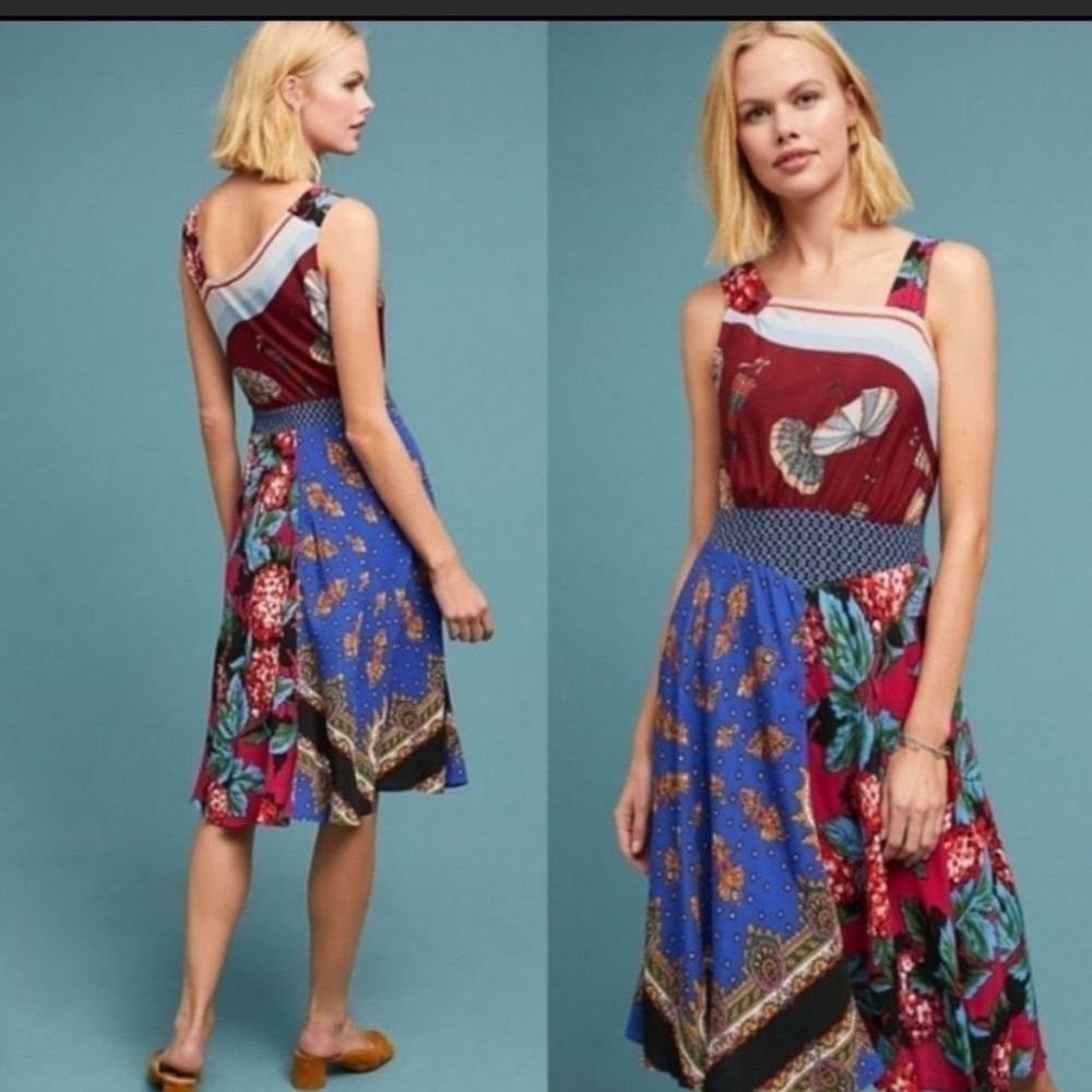 Anthropologie Moulinette Soeurs Midi Dress